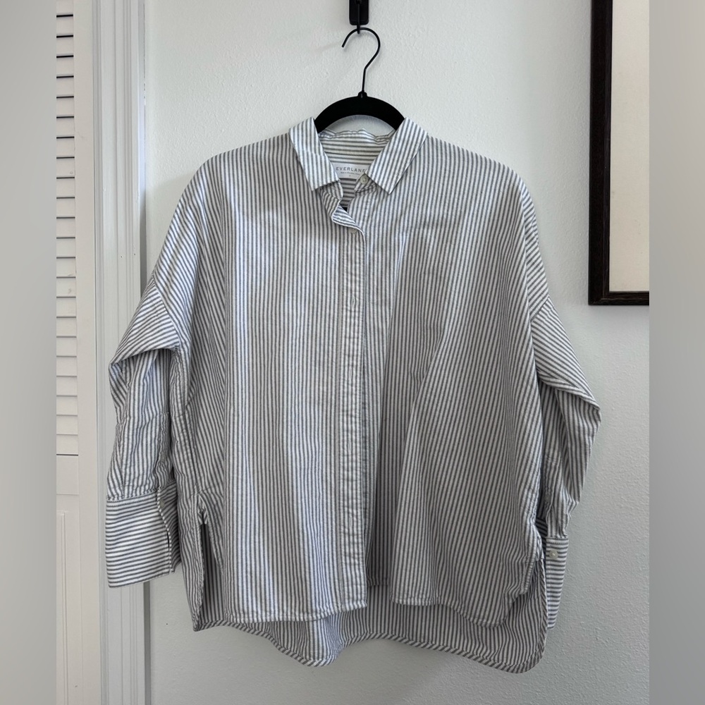 Everlane Boxy Oxford Button Down
